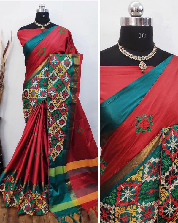 Kalamandir-Aangi-Cotton-Silk-Saree